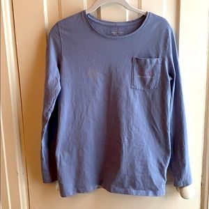 Vineyard Vines Blue Long Sleeve Tee